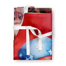 Load image into Gallery viewer, Brittany Spaniel Patriotic American Apron – Artist-Designed Kitchen, BBQ &amp; Craft Apron