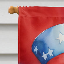 Load image into Gallery viewer, Brittany Spaniel Patriotic American House Flag
