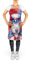 Load image into Gallery viewer, Bull Terrier Patriotic American Apron – Artist-Designed Kitchen, BBQ &amp; Craft Apron