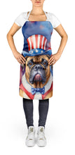 Load image into Gallery viewer, Bullmastiff Patriotic American Apron – Artist-Designed Kitchen, BBQ &amp; Craft Apron