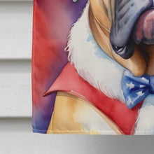 Load image into Gallery viewer, Bullmastiff Patriotic American House Flag