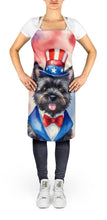 Load image into Gallery viewer, Cairn Terrier Patriotic American Apron – Artist-Designed Kitchen, BBQ &amp; Craft Apron