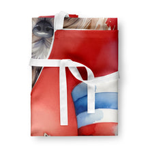 Load image into Gallery viewer, Cairn Terrier Patriotic American Apron – Artist-Designed Kitchen, BBQ &amp; Craft Apron