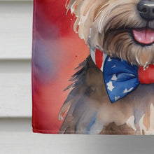 Load image into Gallery viewer, Cairn Terrier Patriotic American House Flag