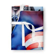 Load image into Gallery viewer, Cane Corso Patriotic American Apron – Artist-Designed Kitchen, BBQ &amp; Craft Apron