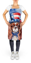 Load image into Gallery viewer, Cavalier Spaniel Patriotic American Apron – Artist-Designed Kitchen, BBQ &amp; Craft Apron