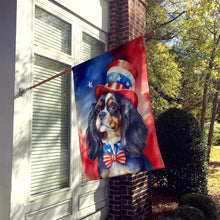 Load image into Gallery viewer, Cavalier Spaniel Patriotic American House Flag