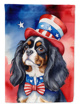 Load image into Gallery viewer, Cavalier Spaniel Patriotic American House Flag
