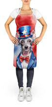 Load image into Gallery viewer, Chinese Crested Patriotic American Apron – Artist-Designed Kitchen, BBQ &amp; Craft Apron