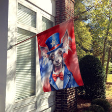 Load image into Gallery viewer, Chinese Crested Patriotic American House Flag