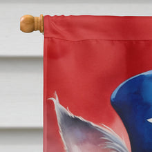 Load image into Gallery viewer, Chinese Crested Patriotic American House Flag