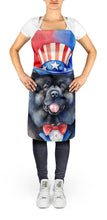 Load image into Gallery viewer, Chow Chow Patriotic American Apron – Artist-Designed Kitchen, BBQ &amp; Craft Apron