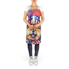 Load image into Gallery viewer, Chow Chow Patriotic American Apron – Artist-Designed Kitchen, BBQ &amp; Craft Apron