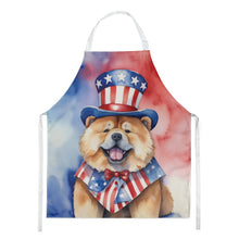Load image into Gallery viewer, Chow Chow Patriotic American Apron – Artist-Designed Kitchen, BBQ &amp; Craft Apron
