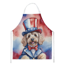 Load image into Gallery viewer, Cockapoo Patriotic American Apron – Artist-Designed Kitchen, BBQ &amp; Craft Apron