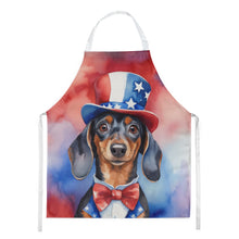 Load image into Gallery viewer, Dachshund Patriotic American Apron – Artist-Designed Kitchen, BBQ &amp; Craft Apron