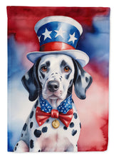 Load image into Gallery viewer, Dalmatian Patriotic American House Flag