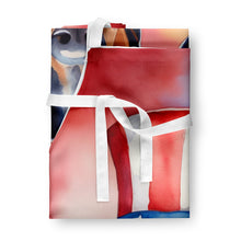 Load image into Gallery viewer, Doberman Pinscher Patriotic American Apron – Artist-Designed Kitchen, BBQ &amp; Craft Apron