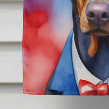 Load image into Gallery viewer, Doberman Pinscher Patriotic American House Flag