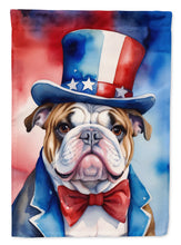 Load image into Gallery viewer, English Bulldog Patriotic American House Flag