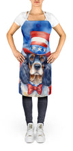 Load image into Gallery viewer, English Cocker Spaniel Patriotic American Apron – Artist-Designed Kitchen, BBQ &amp; Craft Apron
