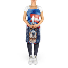 Load image into Gallery viewer, English Cocker Spaniel Patriotic American Apron – Artist-Designed Kitchen, BBQ &amp; Craft Apron