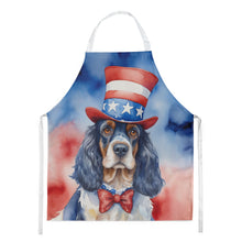 Load image into Gallery viewer, English Cocker Spaniel Patriotic American Apron – Artist-Designed Kitchen, BBQ &amp; Craft Apron