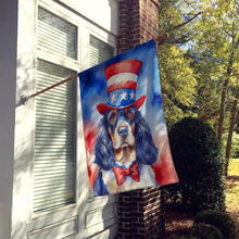 Load image into Gallery viewer, English Cocker Spaniel Patriotic American House Flag
