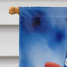 Load image into Gallery viewer, English Cocker Spaniel Patriotic American House Flag