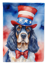 Load image into Gallery viewer, English Cocker Spaniel Patriotic American House Flag