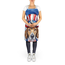 Load image into Gallery viewer, English Foxhound Patriotic American Apron – Artist-Designed Kitchen, BBQ &amp; Craft Apron