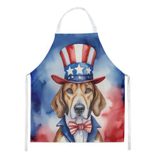 Load image into Gallery viewer, English Foxhound Patriotic American Apron – Artist-Designed Kitchen, BBQ &amp; Craft Apron
