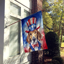 Load image into Gallery viewer, English Foxhound Patriotic American House Flag