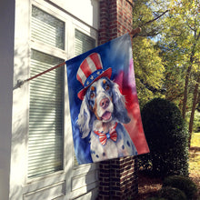Load image into Gallery viewer, English Setter Patriotic American House Flag