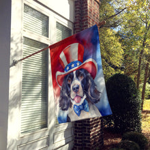 Load image into Gallery viewer, English Springer Spaniel Patriotic American House Flag