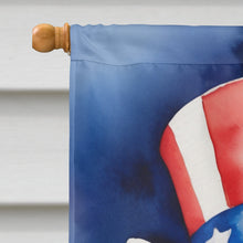 Load image into Gallery viewer, Fox Terrier Patriotic American House Flag