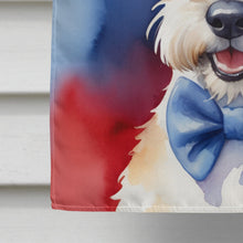 Load image into Gallery viewer, Fox Terrier Patriotic American House Flag