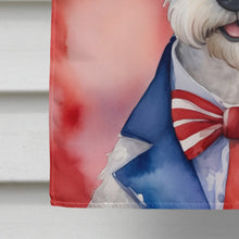Load image into Gallery viewer, Fox Terrier Patriotic American House Flag