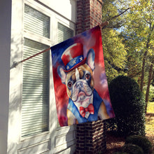 Load image into Gallery viewer, French Bulldog Patriotic American House Flag