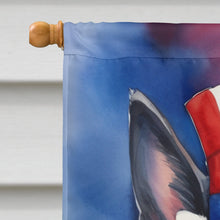 Load image into Gallery viewer, German Shepherd Patriotic American House Flag
