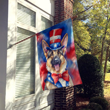 Load image into Gallery viewer, German Shepherd Patriotic American House Flag