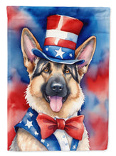 Load image into Gallery viewer, German Shepherd Patriotic American House Flag