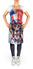 Load image into Gallery viewer, German Shorthaired Pointer Patriotic American Apron – Artist-Designed Kitchen, BBQ &amp; Craft Apron