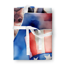 Load image into Gallery viewer, German Shorthaired Pointer Patriotic American Apron – Artist-Designed Kitchen, BBQ &amp; Craft Apron