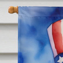 Load image into Gallery viewer, German Shorthaired Pointer Patriotic American House Flag