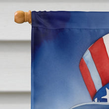 Load image into Gallery viewer, German Wirehaired Pointer Patriotic American House Flag
