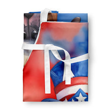 Load image into Gallery viewer, Great Dane Patriotic American Apron – Artist-Designed Kitchen, BBQ &amp; Craft Apron