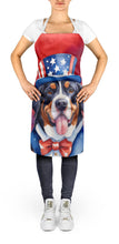 Load image into Gallery viewer, Greater Swiss Mountain Dog Patriotic American Apron – Artist-Designed Kitchen, BBQ &amp; Craft Apron