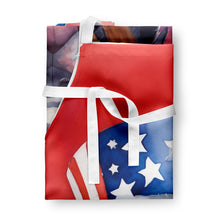 Load image into Gallery viewer, Greater Swiss Mountain Dog Patriotic American Apron – Artist-Designed Kitchen, BBQ &amp; Craft Apron
