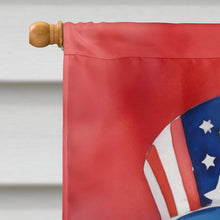Load image into Gallery viewer, Greater Swiss Mountain Dog Patriotic American House Flag